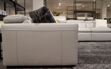 Handrest side | Real Italian Leather | Ponente Modern Motion Reclining Sectional | MoFit Home