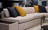 Dente di Leone Modular Modern Fabric Sectional Sofa