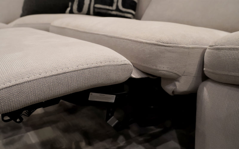 Power recliner details  |  Fabric | Freesia Modern Motion Reclining Sectional | Mofit Home Furniture