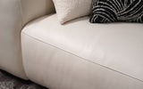 Rosabella Modern Leather Reclining Sectional
