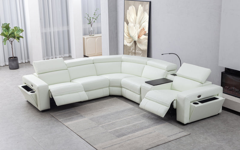 Peonia Modern Motion Reclining Sectional