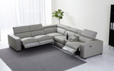 La Cina 6pcs Modern Motion Reclining Sectional Sofa