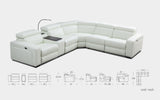 Peonia 6pc Modern Motion Reclining Sectional