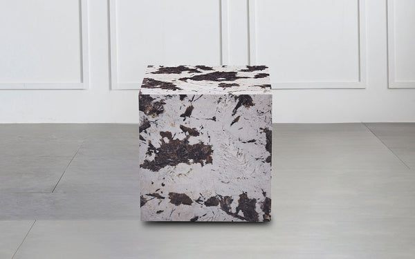 Snapdragon Marble Square Side Table