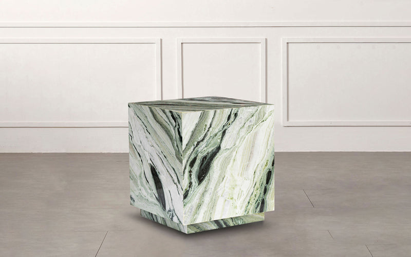 Elara Marble Square Side Table