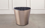 Endymion Marble Stainless Steel Side Table