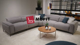 Recliner sectional | Fabric | Lavandula Modern Motion Reclining Sectional | Mofit Home Furniture