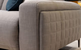 Wide armrest | Fabric | Lavandula Modern Motion Reclining Sectional | Mofit Home Furniture