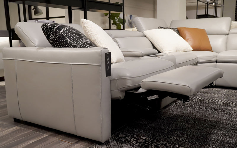 Recliner detail | Ponente Modern Motion Reclining Sectional | MoFit Home