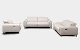 Girasole Modern Leather Sofa Set