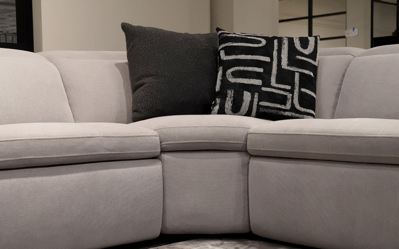 Corner  |  Fabric | Freesia Modern Motion Reclining Sectional | Mofit Home Furniture