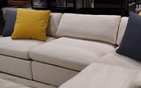 Dente di Leone 6pc Modular Modern Fabric Sectional Sofa