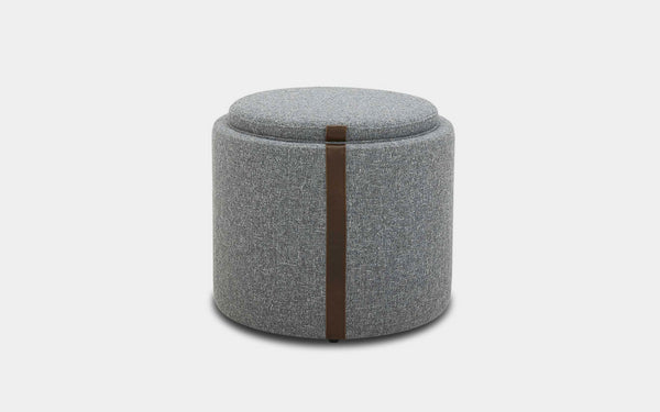 Fiore Reversible Ottoman with Storage | Fabric |  MoFit Home Furniture 