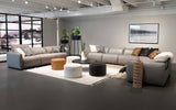 Grey sectional with reclining