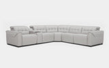 Ostro 6pc Modern Motion Reclining Sectional