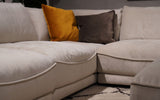 High density saddle | Fabric | Favonius Modern Sectional Sofa | Mofit Home Furniture