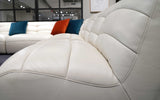 Italian Leather | Corus Modern Motion Sectional Sofa | Mofit Home Furniture