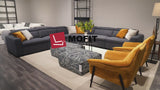 Angelica Modern Motion Reclining Sectional | Mofit Home Furniture
