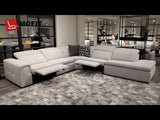 Freesia Modern Motion Reclining Sectional | Mofit Home Furniture
